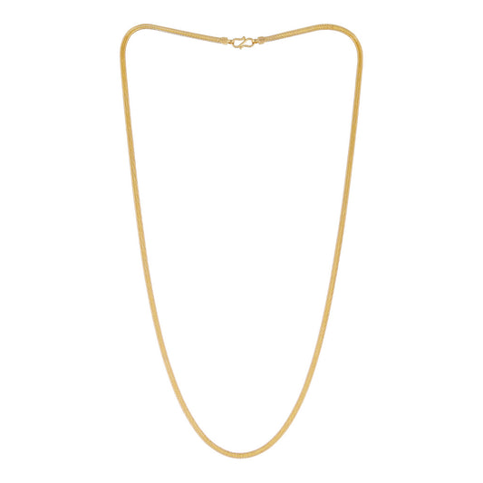 22k Plain Gold Chain JGS-2108-04361