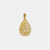 22k Plain Gold Pendant Set JGS-2307-08954