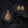 22k Plain Gold Pendant Set JGS-2307-08954