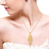 22k Plain Gold Pendant Set JGS-2307-08966