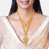 22k Plain Gold Necklace Set JGS-2307-08989