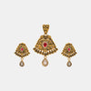 22k Jadtar Pendant Set JGS-2307-09004