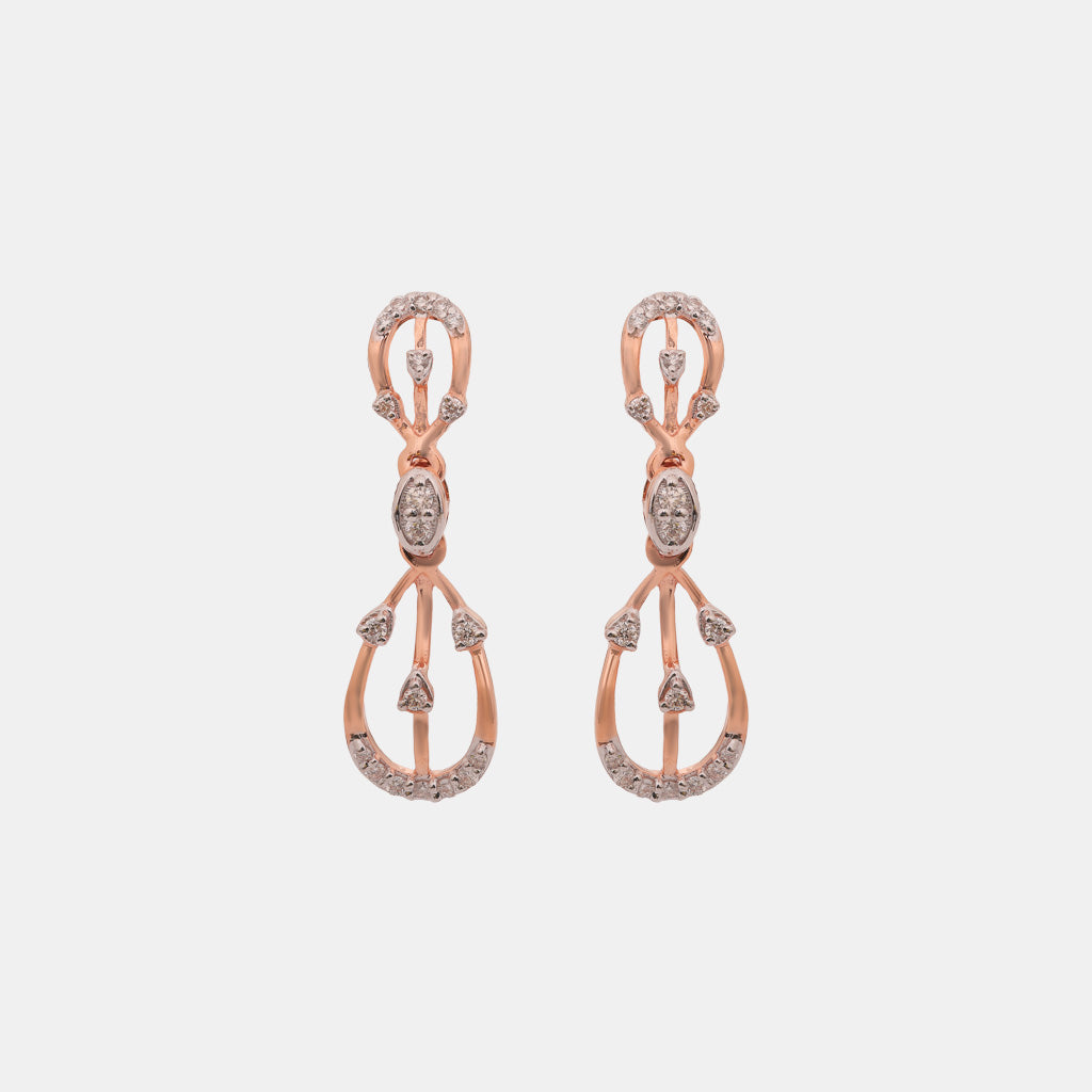 14k Real Diamond Earring JGS-2307-09010