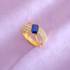 22k Gemstone Ring JGS-2308-09037