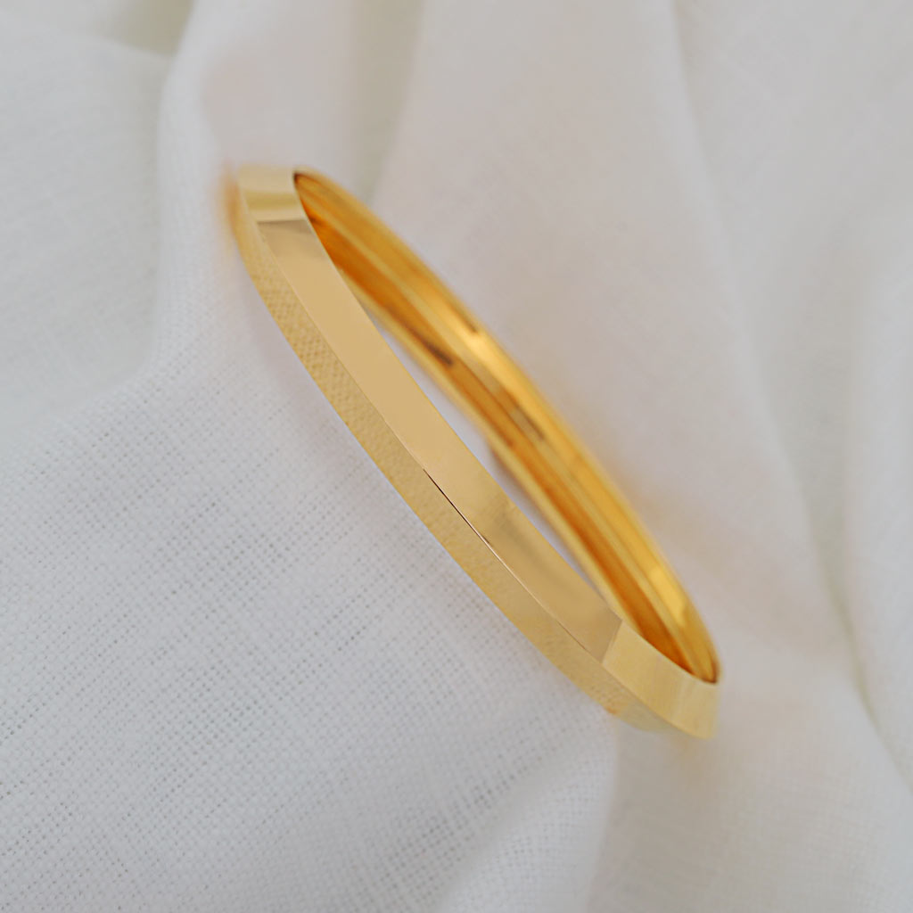 22k Plain Gold Bracelet JGS-2308-09085