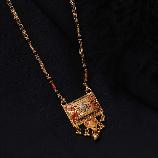 22k Plain Gold Mangalsutra JG-1811-1251