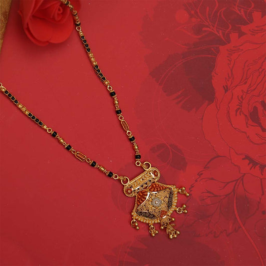 22k Plain Gold Mangalsutra JG-1811-1252