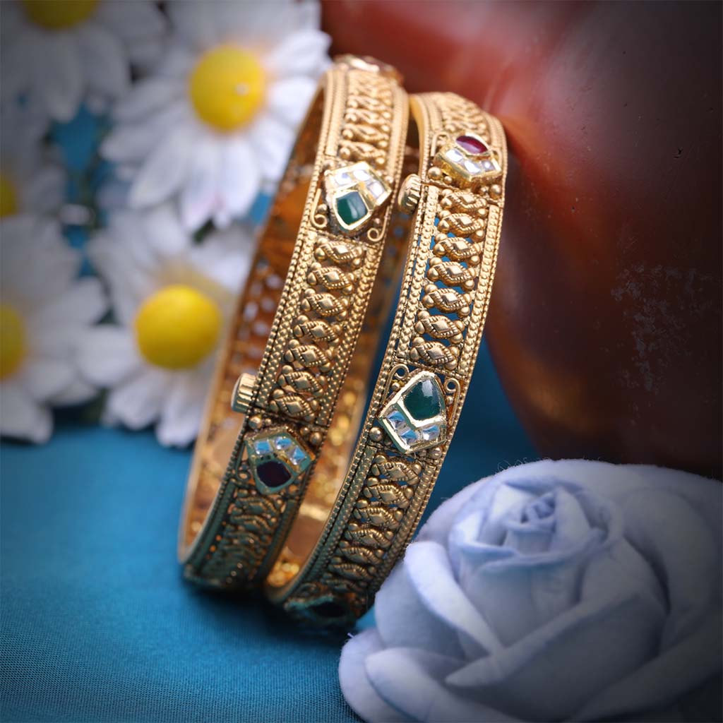 22k Jadtar Bangles JG-1812-1362