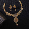 22k Plain Gold Necklace Set JG-1901-3015