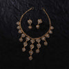 22k Plain Gold Necklace Set JG-1901-3018