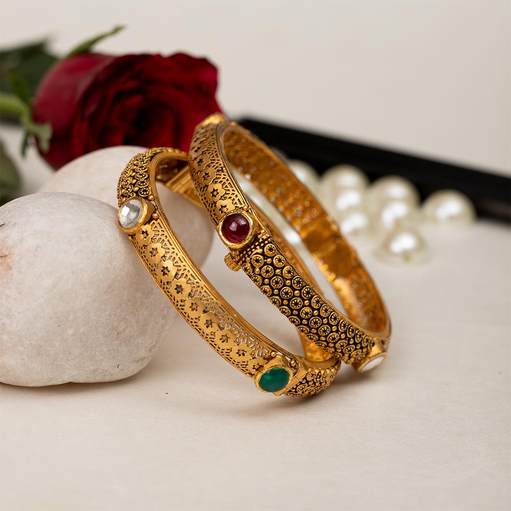 22k Jadtar Bangles JG-1905-2732