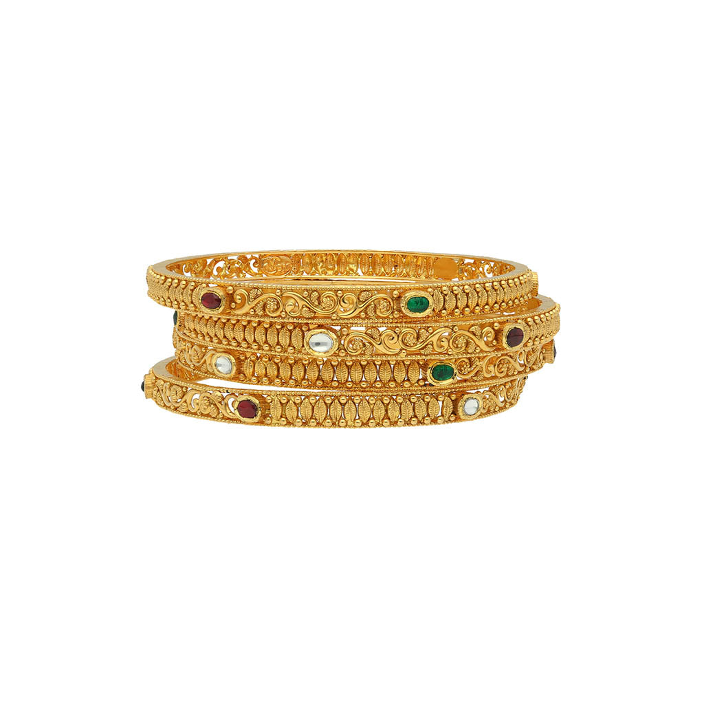 22k Jadtar Bangles JG-1907-2874