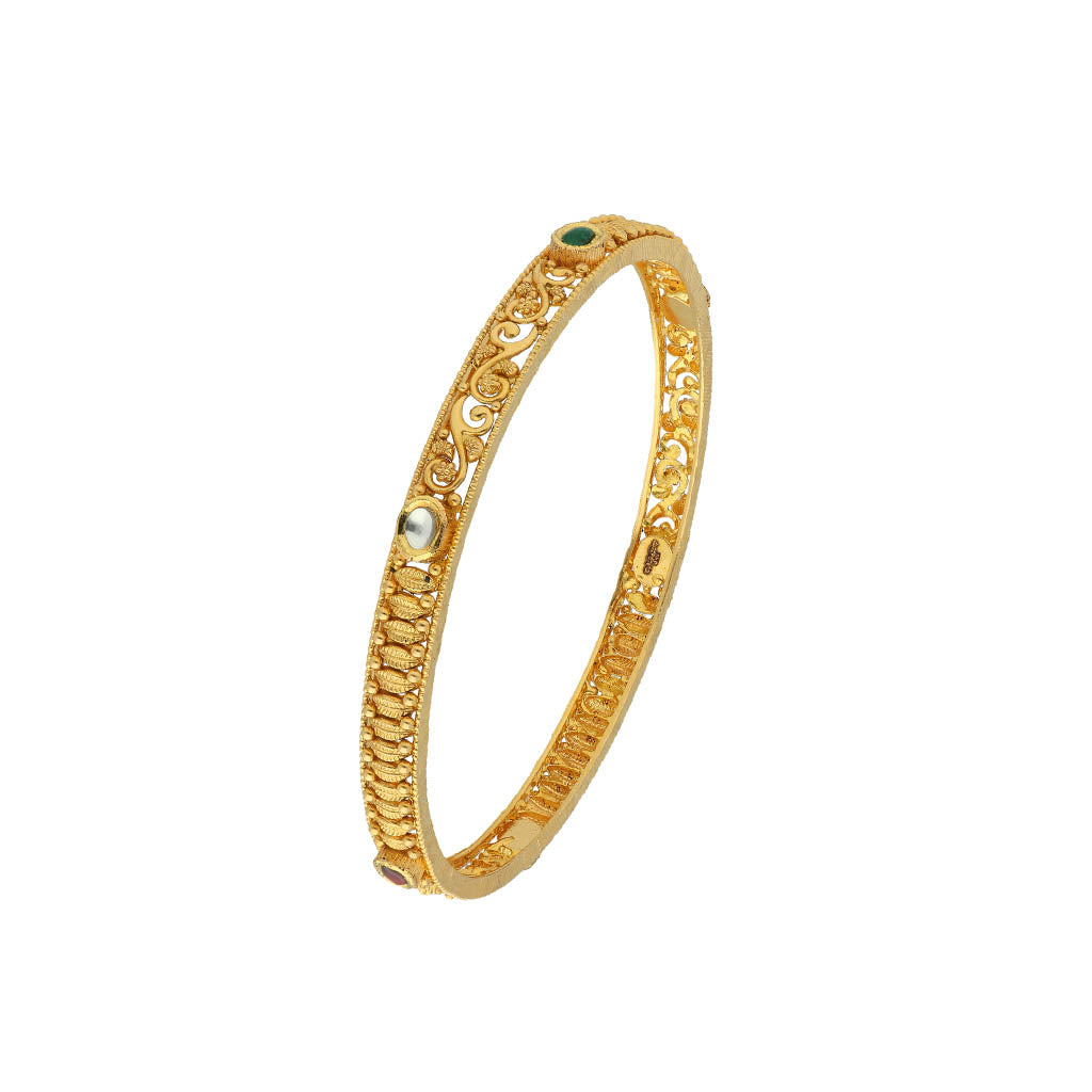 22k Jadtar Bangles JG-1907-2874