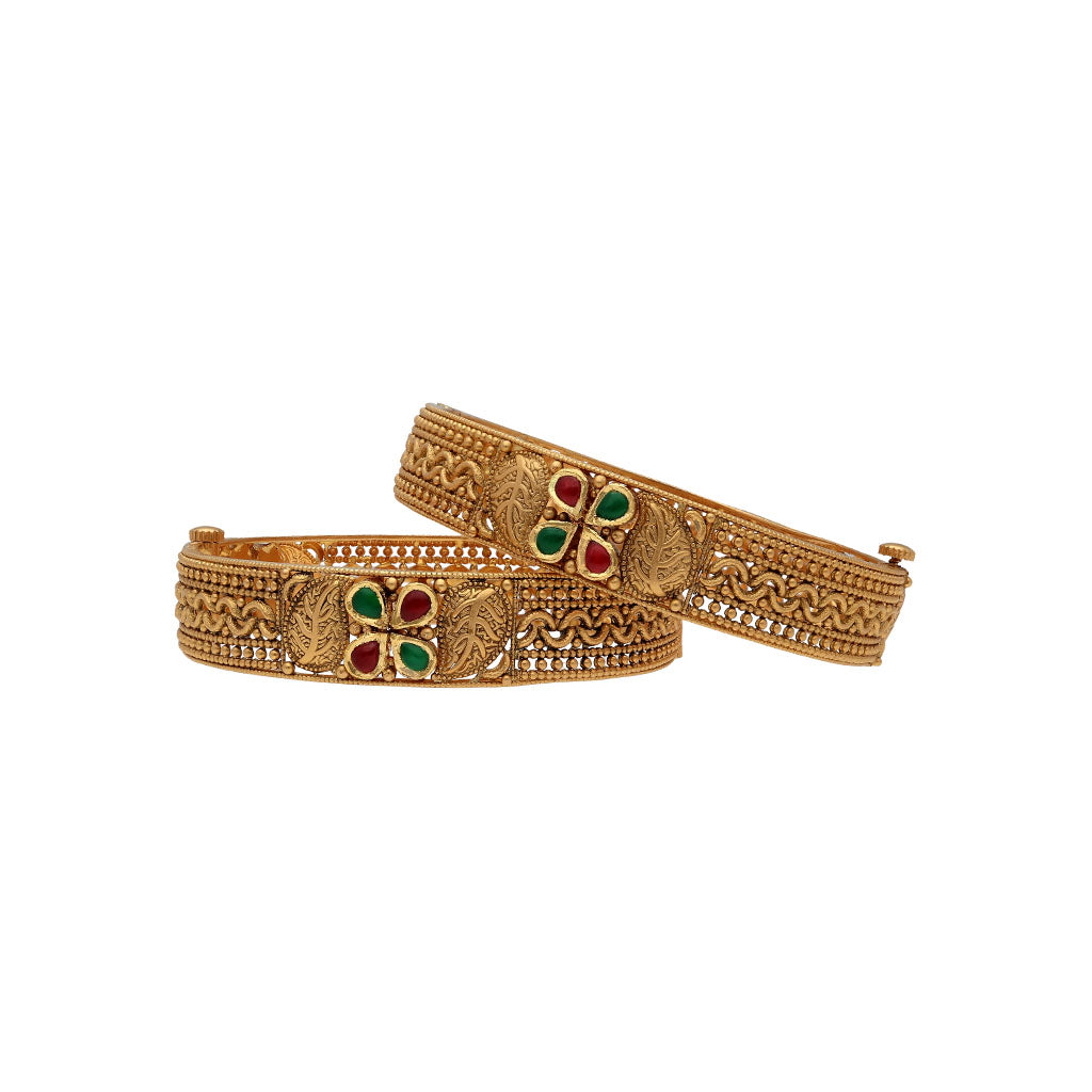 22k Jadtar Bangles JG-1907-2875