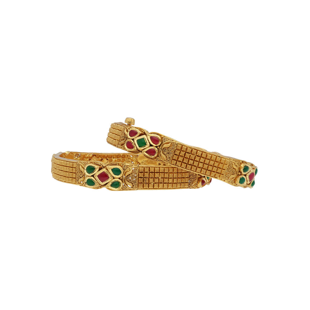 22k Jadtar Bangles JG-1907-2883