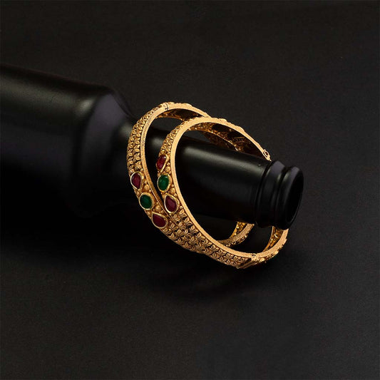 22k Jadtar Bangles JG-1907-2884