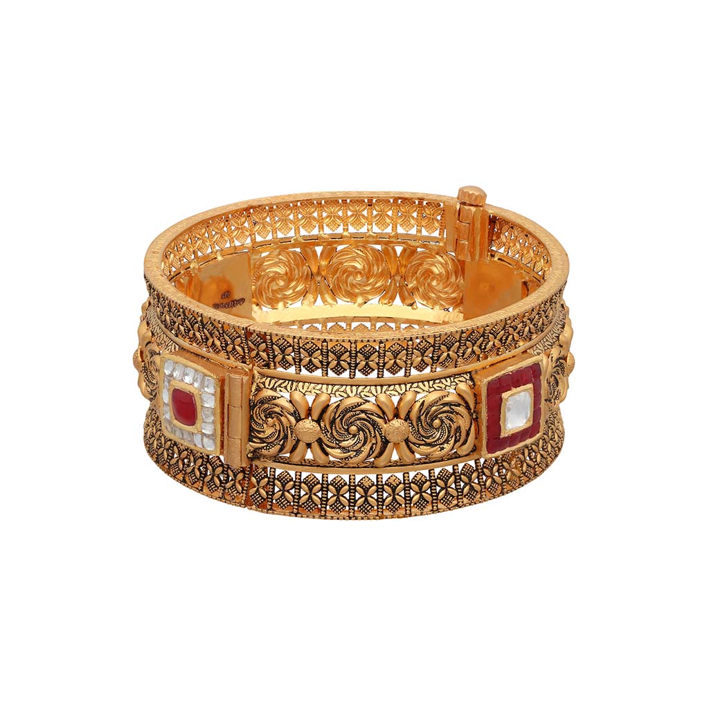 22k Jadtar Bangles JG-1907-2986