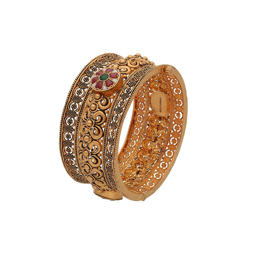 22k Jadtar Bangles JG-1907-2987