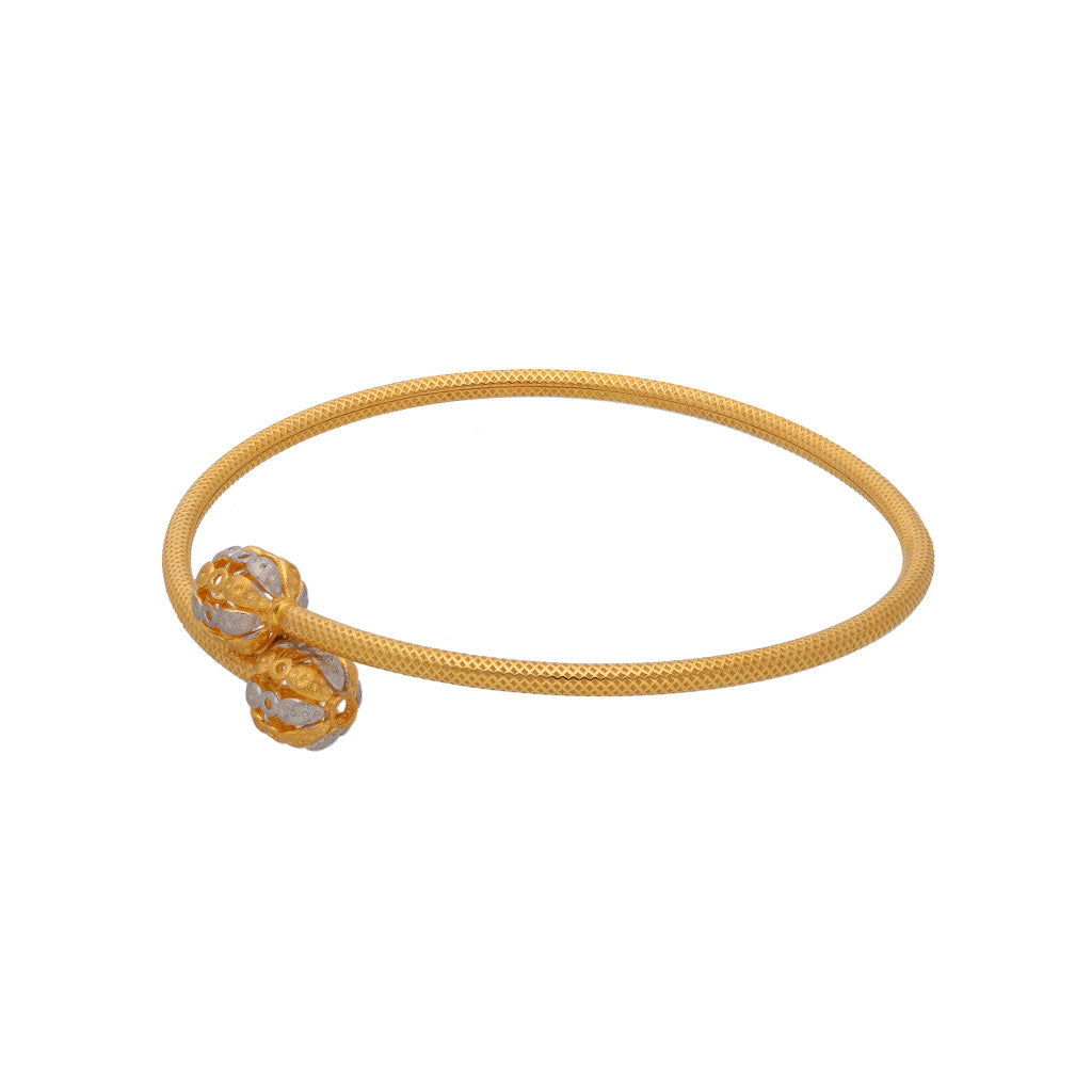 22k Plain Gold Bracelet JG-1910-00245