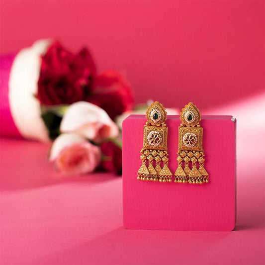 22k Jadtar Earring JG-1910-00344