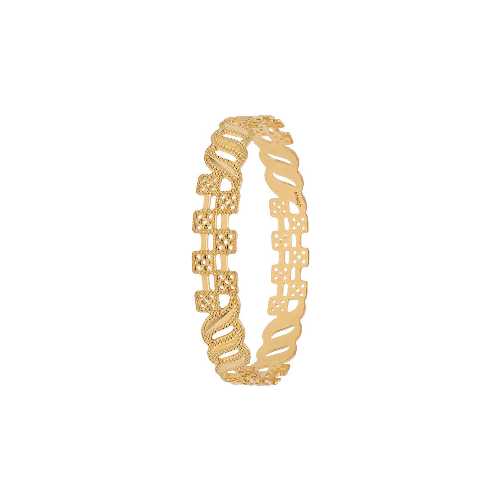 22k Plain Gold Bangles JG-1911-00706