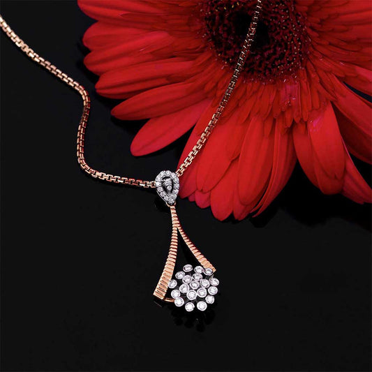 18k Real Diamond Pendants JG-1911-00956