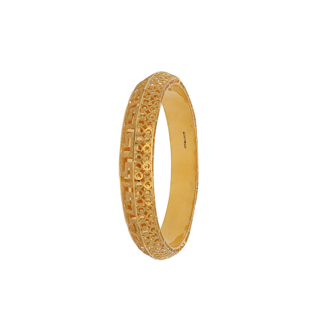 22k Plain Gold Bangles JG-2012-03510