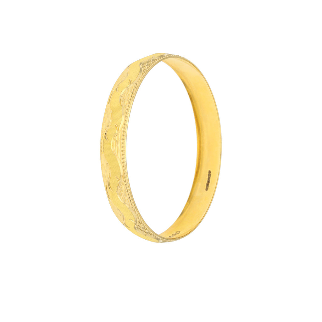 22k Plain Gold Bangles JG-2103-00473