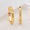 22k Plain Gold Bangles JG-2103-00555