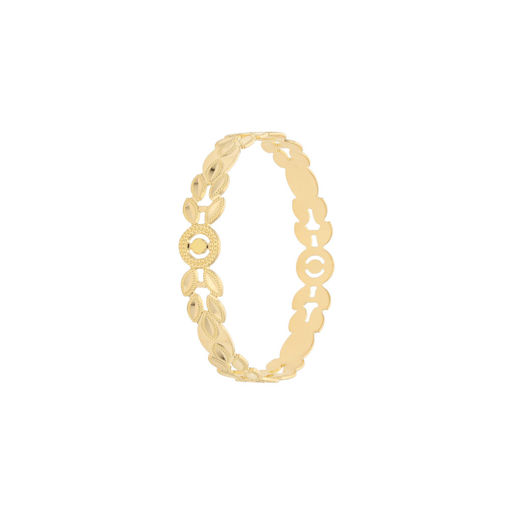 22k Plain Gold Bangles JG-2103-00567