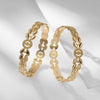 22k Plain Gold Bangles JG-2103-00567