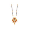 22k Plain Gold Mangalsutra JG-2107-01643