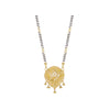 22k Plain Gold Mangalsutra JG-2107-01656