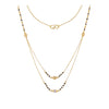 22k Plain Gold Mangalsutra JG-2107-01768