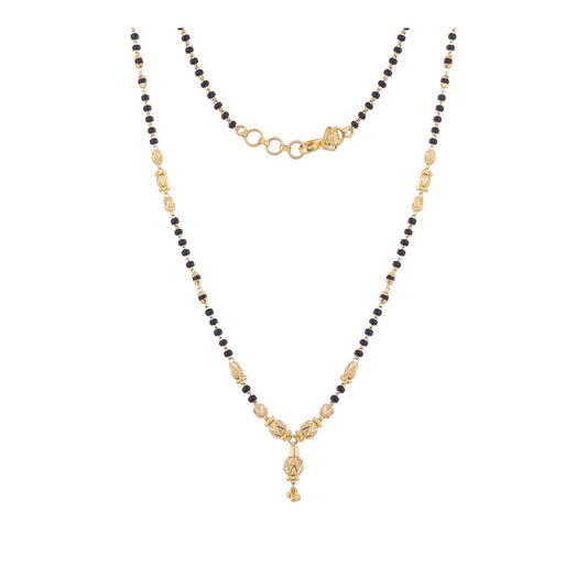 22k Plain Gold Mangalsutra JG-2107-01940