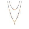 22k Plain Gold Mangalsutra JG-2107-01941