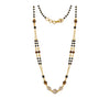 22k Plain Gold Mangalsutra JG-2107-02107