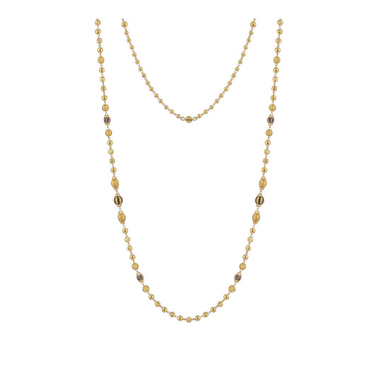 22k Plain Gold Chain JG-2107-02109