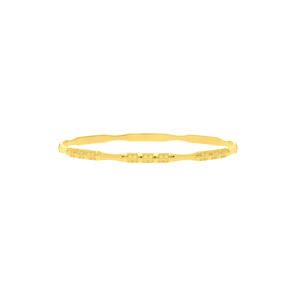 22k Plain Gold Bangles JG-2108-02897