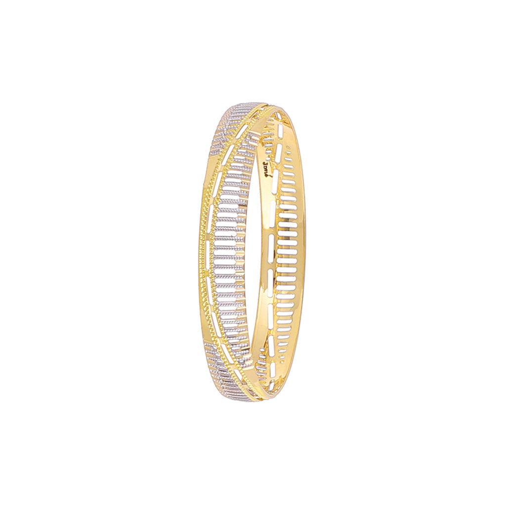 22k Plain Gold Bangles JG-2108-02904