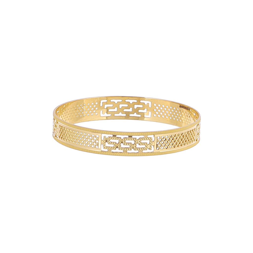 22k Plain Gold Bangles JG-2108-02905