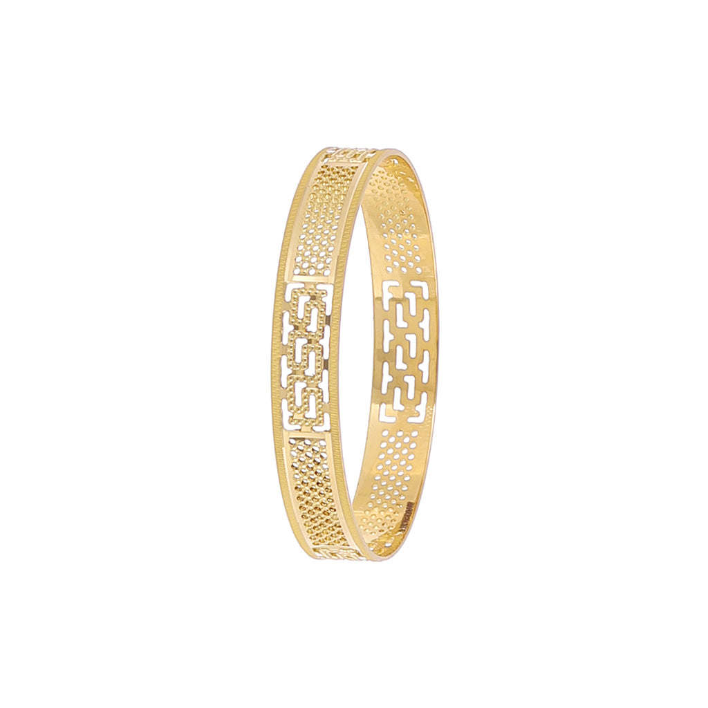 22k Plain Gold Bangles JG-2108-02905