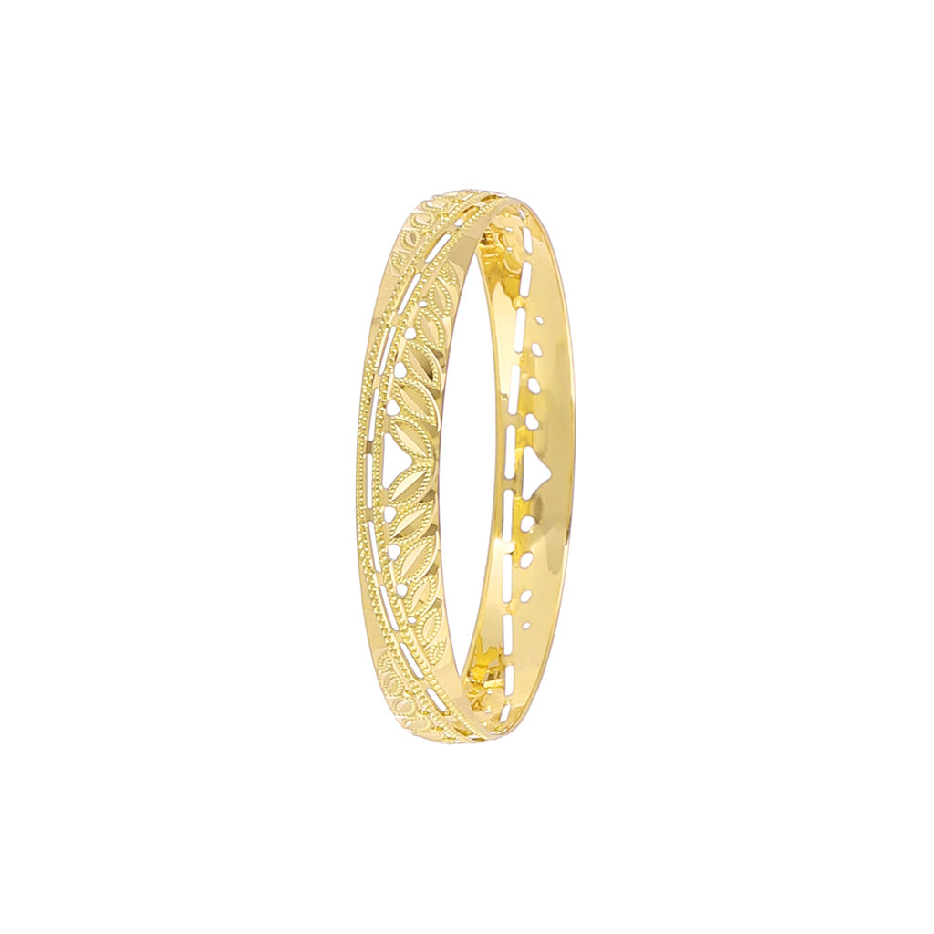 22k Plain Gold Bangles JG-2108-02907