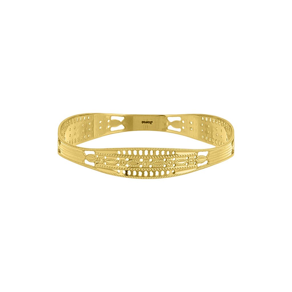 22k Plain Gold Bangles JG-2108-02956