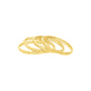 22k Plain Gold Bangles JG-2108-02966