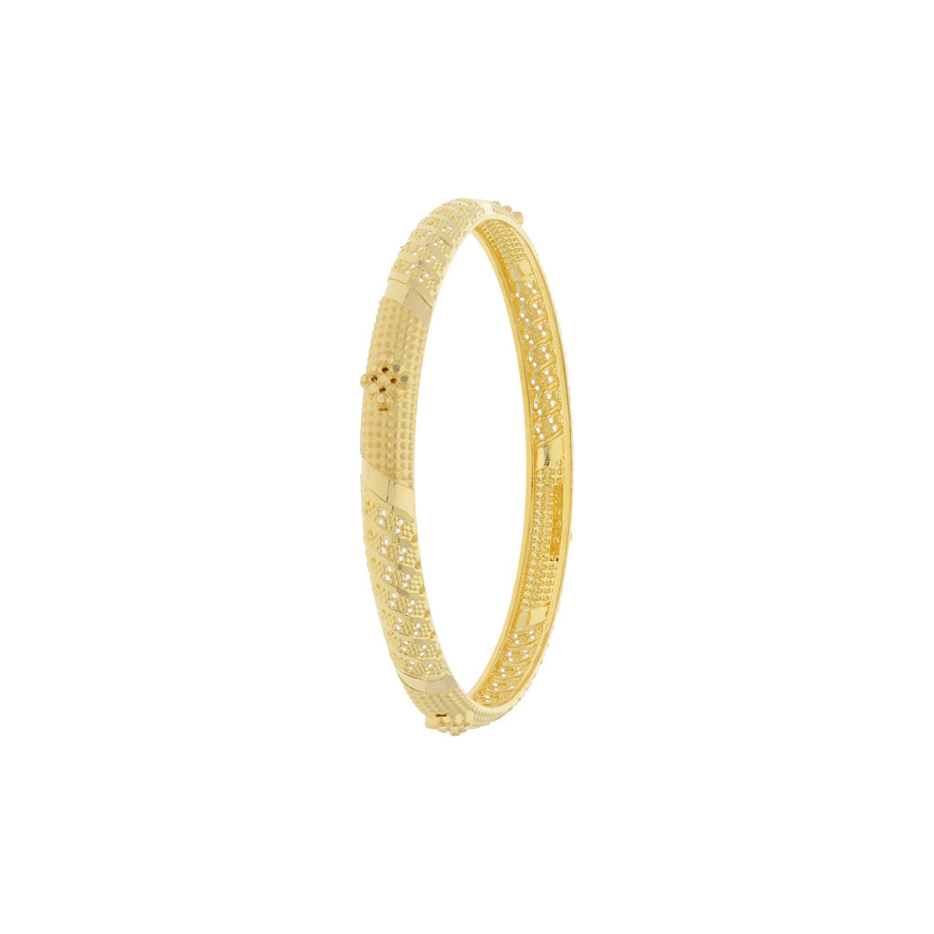 22k Plain Gold Bangles JG-2108-02971