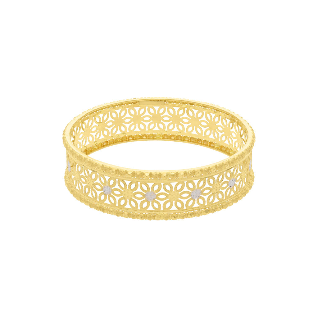 22k Plain Gold Bangles JG-2108-03017