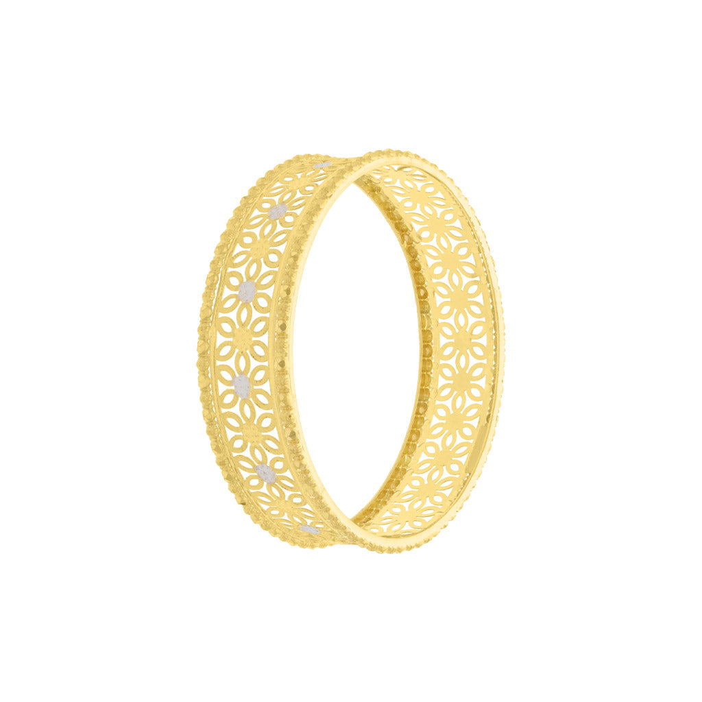 22k Plain Gold Bangles JG-2108-03017