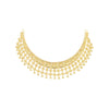 22k Plain Gold Necklace Set JG-2108-04307