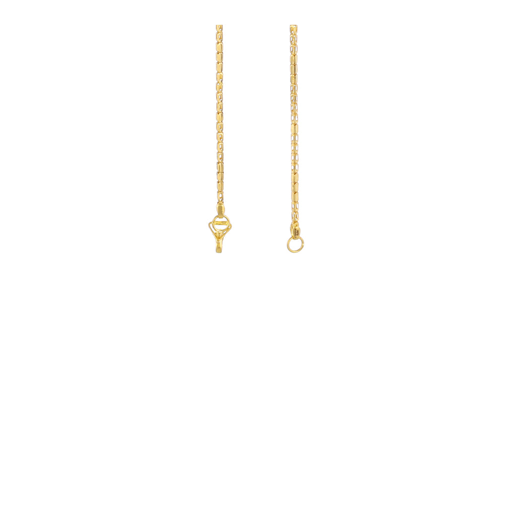 22k Plain Gold Chain JG-2108-04458